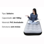 Colchão Inflável Ntk Mirage (solteiro) - Imagem 3